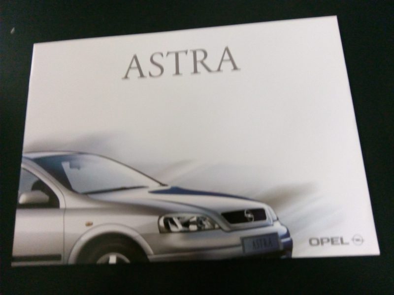 Diverse Opel Astra Coupé folders
