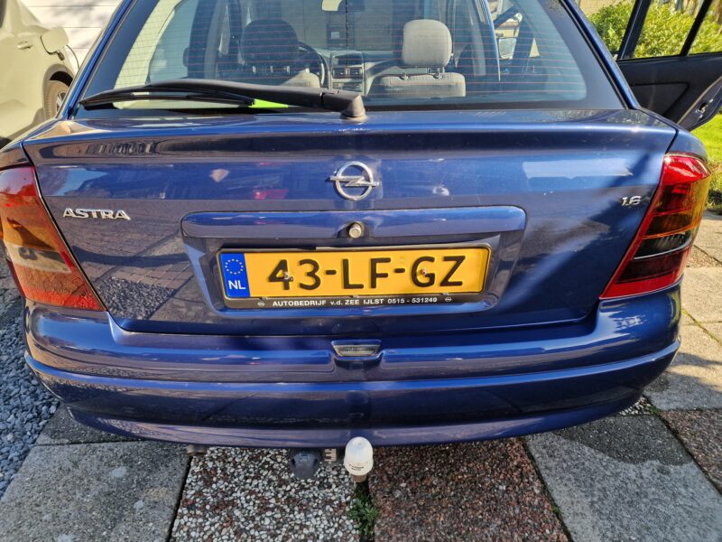 Te koop Opel Astra 1.6 Njoy 2002 78000km!
