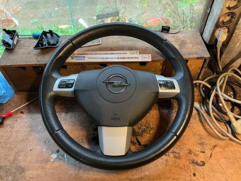 Leder stuurwiel Vectra C(2009) in zeer goede staat