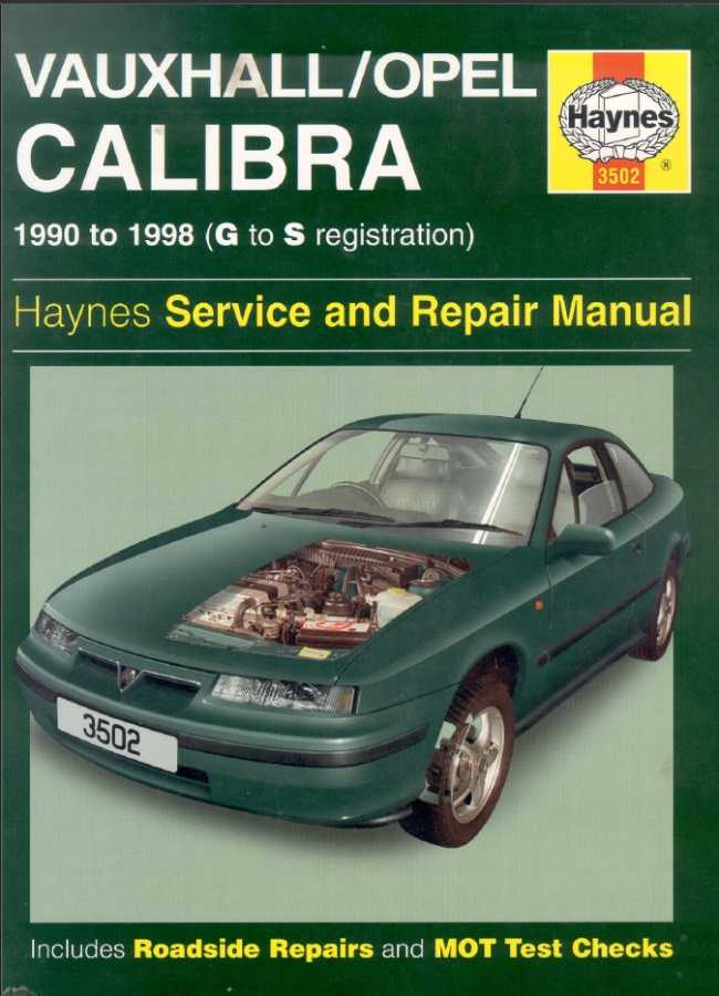 handboek calibra 1990-1998